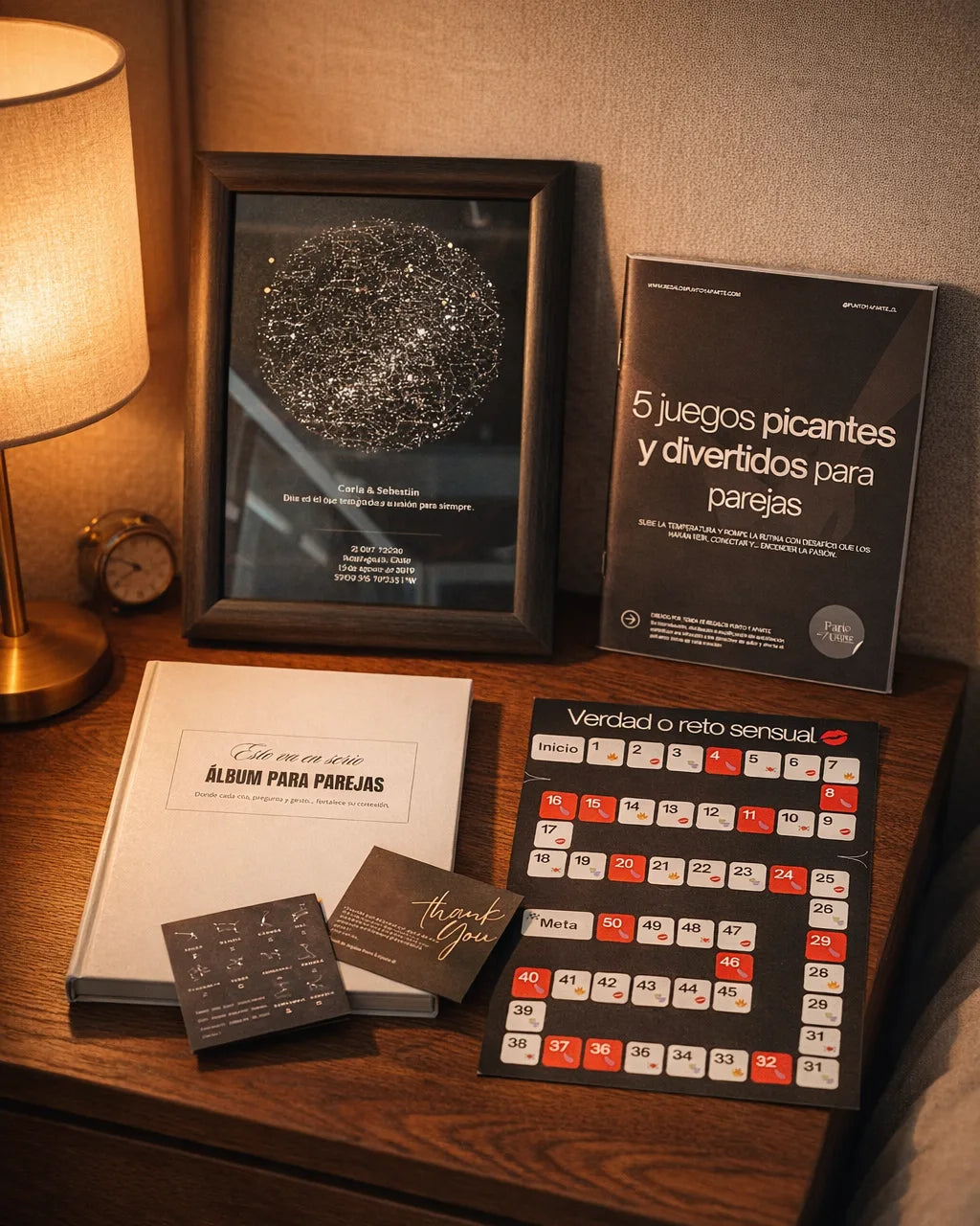 Pack Historia Infinita de Punto & Aparte, regalo para parejas